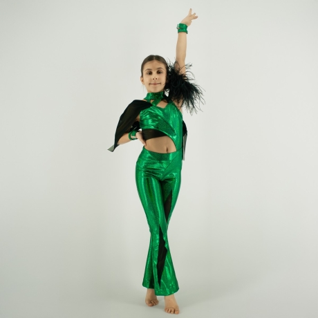 Strój taneczny EMERALD FLAME